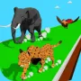Animal Transform Race will take you into an extremely exciting speed competition, where you have to continuously transform into different animals to overcome each type of terrain. Both quick reflexes and smart choices are required—each step is an exciting challenge!