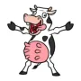 Have you ever engaged in a battle royale game featuring cows? Crazy Cow 3D will give you that experience—but not the cow-shooting type, but the cows that explode, roll like lightning, and fight with momentum and terrain.