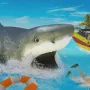 Sydney Shark Rampage is a thrilling action game where you control a giant shark causing chaos in Sydney's waters. Dive deep, leap into the air, and sink your teeth into anything that moves — boats, planes, submarines, even helicopters.